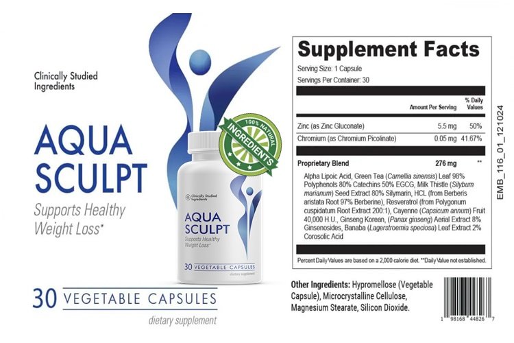 AquaSculpt Ingredients